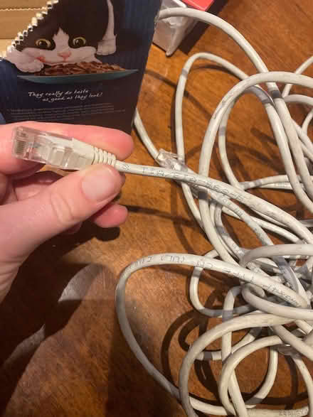 Photo of free TIA/EIA 568B Ethernet cable (Raynes Park (SW20)) #1