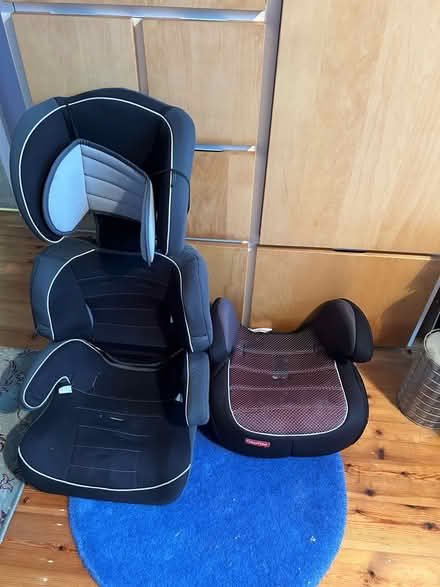 Photo of free Car seat and booster seat (Loughborough LE11) #1