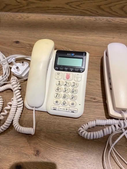 Photo of free Two landline telephone handsets (St Albans AL3) #1