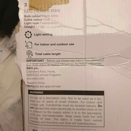 Photo of free Christmas Stars (Wadsley Bridge S6) #2