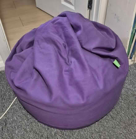 Photo of free Purple beanbag (Leigh Park PO9) #1