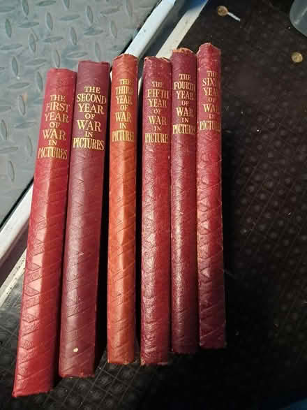 Photo of free "War in Pictures" books, set of six (Lordswood SO16) #1