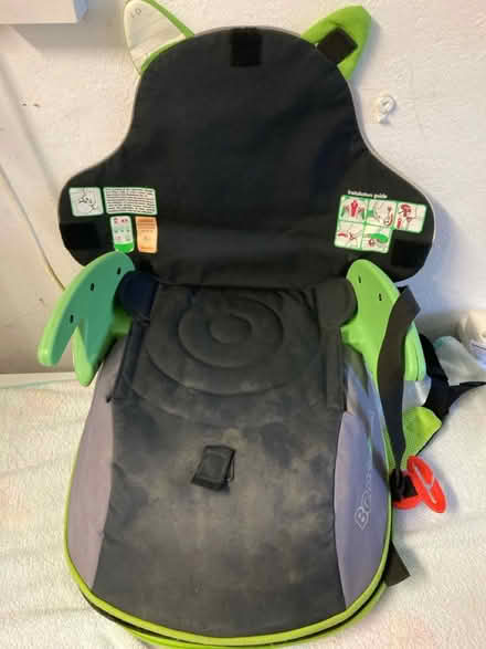 Photo of free Trunks back pack booster seat (Haywards Heath - Wickham Way) #2