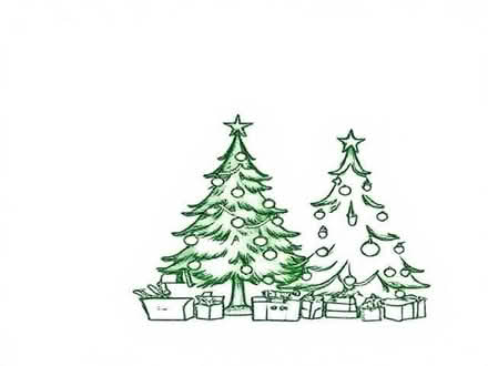 Photo of free Used Christmas cards and Christmas Tree (Cove West Heath GU14) #1