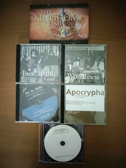 Photo of free Christian CDs to bless (Serangoon mrt station NEL side) #1