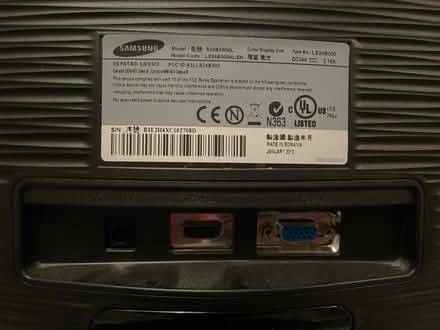 Photo of free 23” Samsung Computer Monitor (Bowbridge) #3