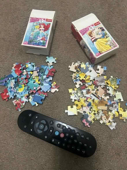 Photo of free Disney princess mini puzzles x2 (Bisley Woking GU24) #2