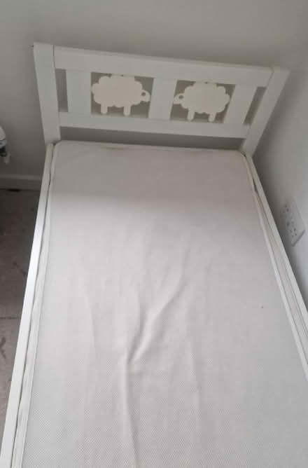 Photo of free IKEA Kritter kids single bed and mattress (Lewisham SE13) #2