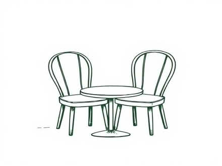 Photo of Two dining chairs (Carlisle CA1) #1