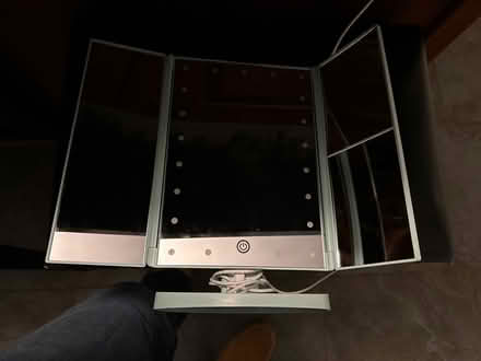 Photo of free Lighted vanity makeup mirror (Forest Hills, Queens) #2