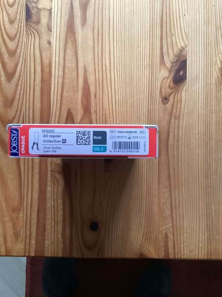 Photo of free NEW. Compression Socks Black open toe (Oswestry SY11) #2