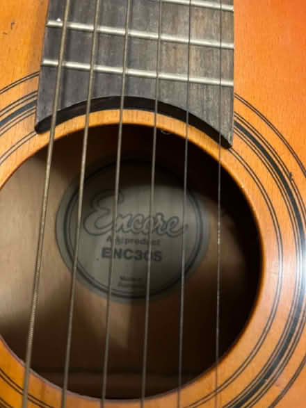 Photo of free 3/4 /sized (probably) Acoustic Guitar (Darby Green GU46) #2