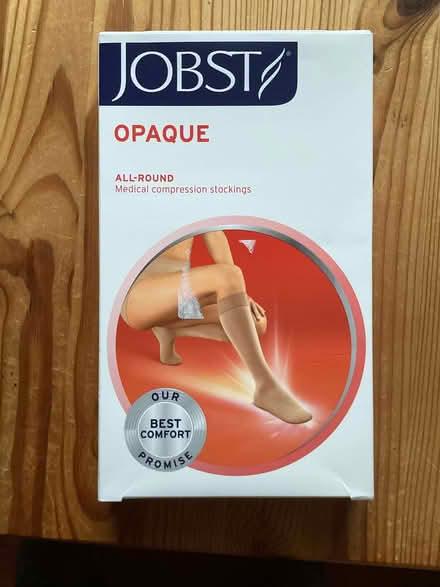 Photo of free NEW. Compression Socks Black open toe (Oswestry SY11) #1