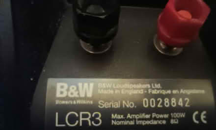 Photo of free B+W speaker (Assarts Farm Estate NG16) #4