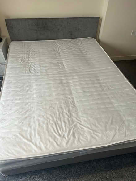 Photo of free Kingsize bed frame and mattress (Sheffield s) #1