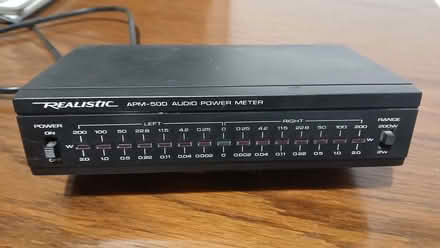 Photo of free Realistic APM-500 Audio Power Meter (Blyth NE24) #1