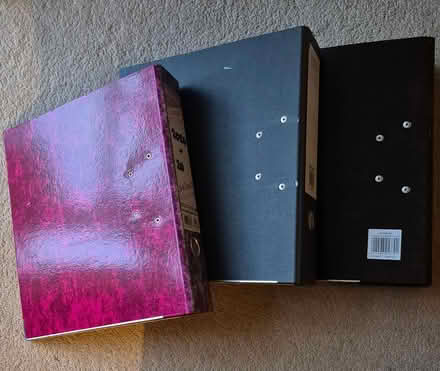 Photo of free 3 lever arch files (CT4) #2