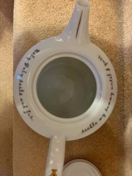 Photo of free Unused cat motif china teapot (Linslade LU7) #1