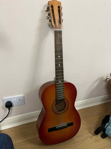 Photo of free 3/4 /sized (probably) Acoustic Guitar (Darby Green GU46) #1