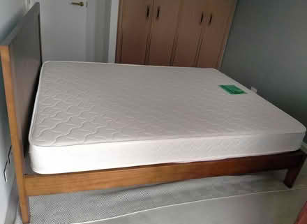 Photo of free Bed (QS) with sturdy wooden frame (Milsons Point) #1