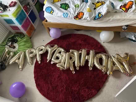 Photo of free Happy birthday balloon banner (SL6 Maidenhead) #1