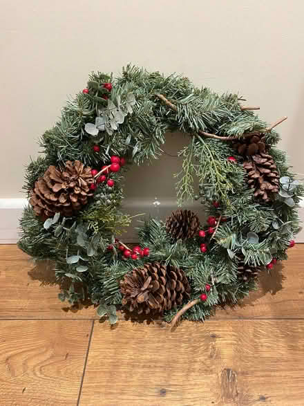 Photo of free Artificial Christmas Wreath (Leckhampton GL53) #1