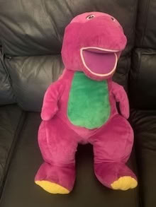 Photo of free Barney Dinosaur Soft Toy (Gosforth NE3) #1