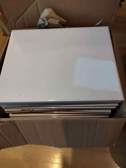 Photo of free Box of white tiles (Buckhurst Hill IG9) #1