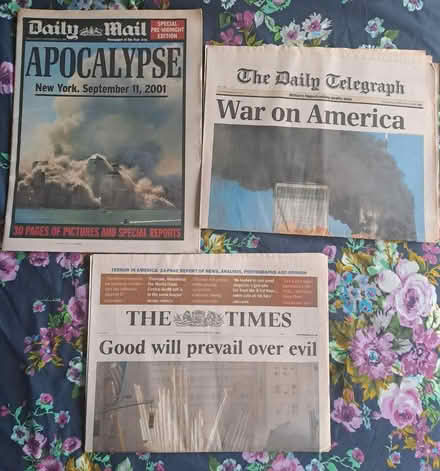 Photo of free Newspapers about Sept 11th (Midsomer Norton (BA3)) #1