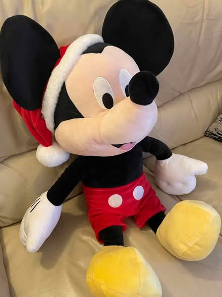 Photo of free Festive Mickey Mouse soft toy (Yarnton ox51nd) #2