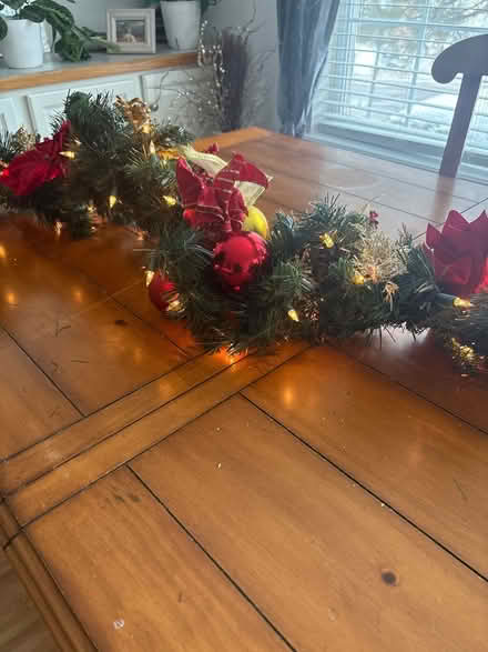 Photo of free Prelit Garland with Decorations (Thornton) #3