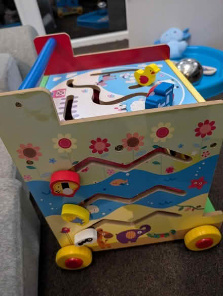 Photo of free Wooden shape sorter/walker (LS26 Great Preston) #4