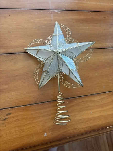 Photo of free Star Tree Topper (Thornton) #1