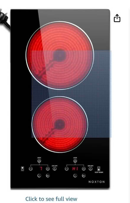 Photo of free ceramic hob (Knutsford wa16) #1