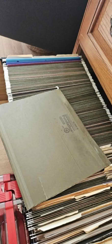 Photo of free Hanging file folders (Off S. Tyler Road, St Charles) #1