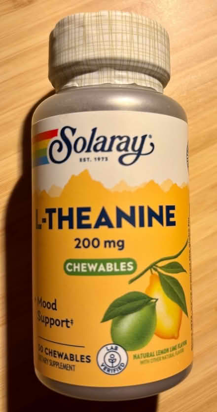 Photo of free Unopened bottle of L-theanine chew (NE A2) #1