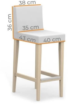 Photo of free 2 bar stools (St Albans) #2