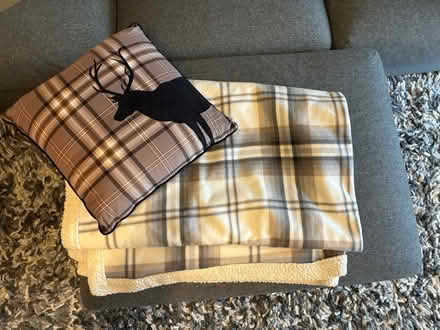 Photo of free Throw & Cushion (Edinburgh EH17) #1
