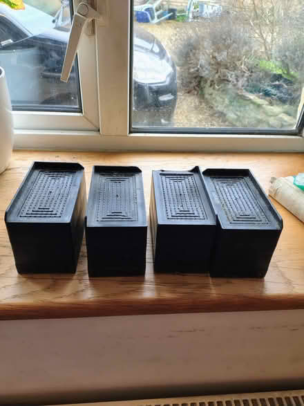 Photo of free 4 x bed or chair risers (Brize Norton OX18) #1