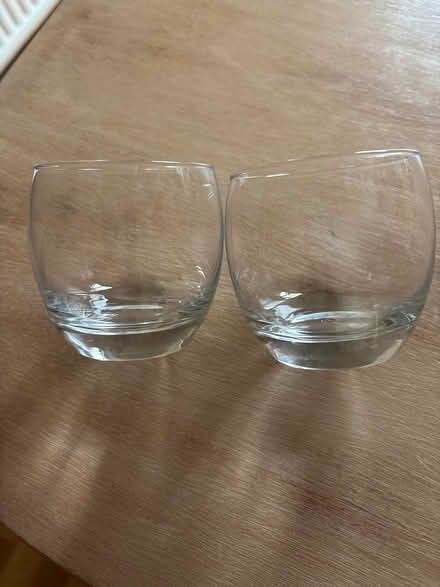 Photo of free Two small glass tumblers (Ashford, Surrey TW15) #2