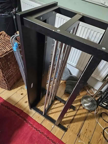 Photo of free Black ikea shoe rack (hop SE23) #1