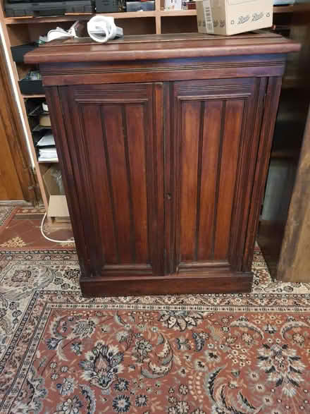 Photo of free Mahogany display cabinet (Stroud central) #4
