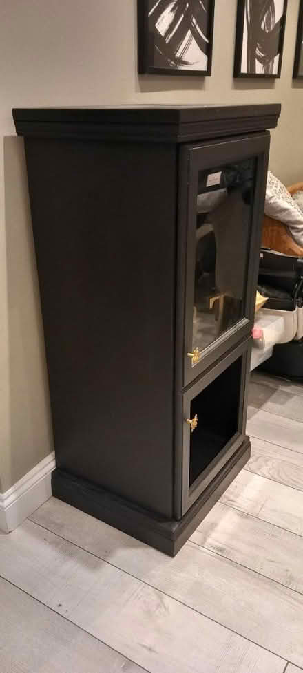 Photo of free Wooden gin cabinet (Horndon On The Hill SS17) #3