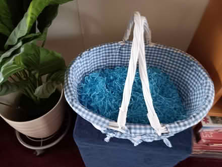 Photo of free basket for baby boy (Holmes Chapel CW4) #2