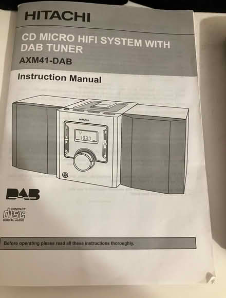 Photo of free CD + DAB radio (Caldy Valley CH3) #3