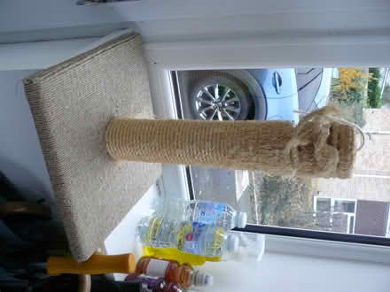 Photo of free Cat scratching post. Old & tatty (Kempsey WR5) #1