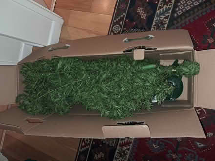 Photo of free Artificial Christmas Tree (Watton at Stone SG14) #1