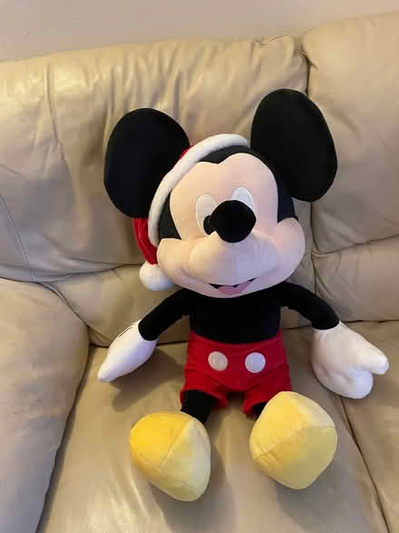 Photo of free Festive Mickey Mouse soft toy (Yarnton ox51nd) #1