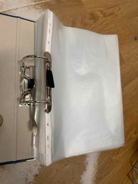 Photo of free A4 clear punch pockets (Surbiton KT6) #1