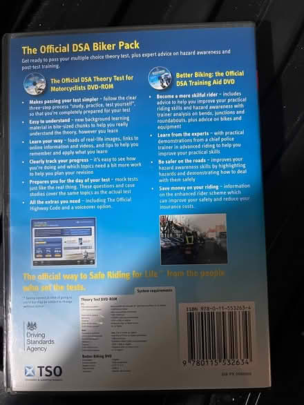 Photo of free Bike theory revision DVDS (BR1) #2